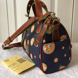 Dooney & Bourke orange bird satchel nwot